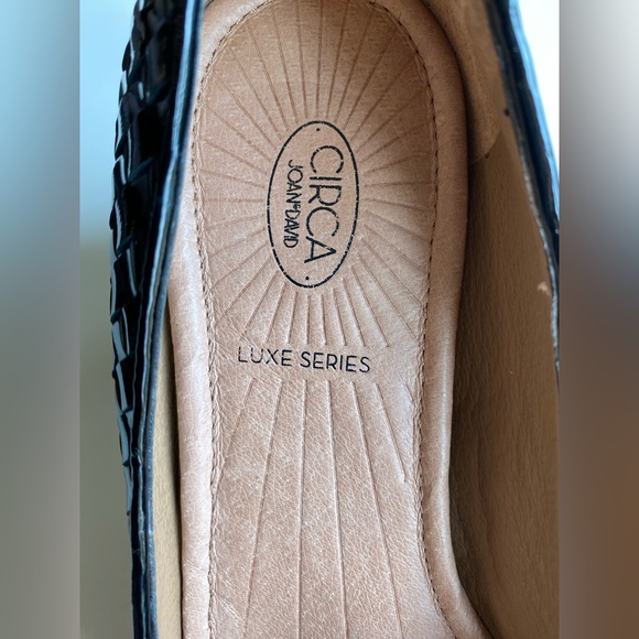 JOAN & DAVID CIRCA Marietta Patent Leather Weave Shoes in 9M - Picture 2 of 9